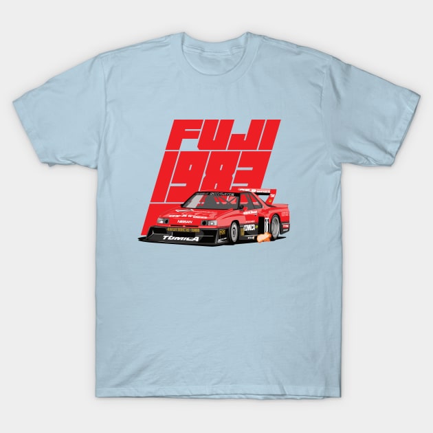 Nissan Skyline GTR R30 T-Shirt by 8800ag